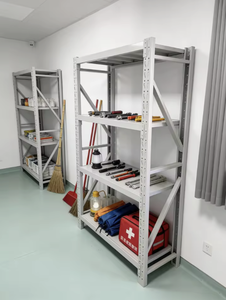 OEM/ODM Vietnam Heavy Duty Steel <b>Storage</b> Rack Adjustable Boltless Warehouse Shelving Unit for Garage Workshop <b>Storage</b> - Product Image 3