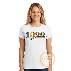 T-shirt décontracté d'été pour femmes de la sororité Sigma Gamma Rho GREEK TREASURES, écologique, respirant, à séchage rapide et anti-plis, vente en gros - Product Image 1