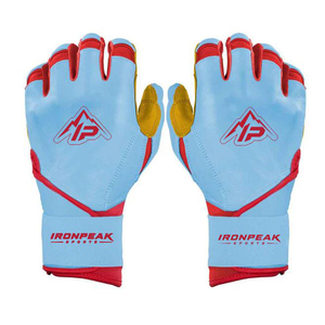 Nuevos Guantes de Bateo de Béisbol Ironpeak Sports, de Cuero Sintético, Ambidiestros, para Entrenamiento, Verde/Amarillo, Acolchados, No Tejidos, Tallas XXL/XL - Product Image 6