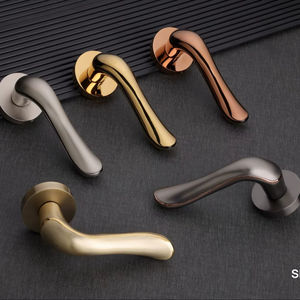 Juego de Cerraduras Modernas Minimalistas de Acero Inoxidable 304 para Puertas Residenciales con Cilindro de Latón y Cuerpo de Cerradura Antirrobo para Hogar y Muebles - Product Image 1