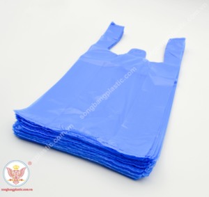 เสื้อยืดผ้ากูสเซ็ตสีสันสดใสพิมพ์ลายซูเปอร์มาร์เก็ตจับถุงช้อปปิ้งพลาสติกชีวภาพแบบปิดผนึกด้วยความร้อน - Product Image 5