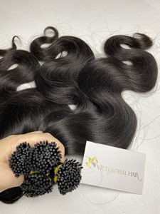 Vietglobal Hair Body Wave I Tip Extensiones de cabello Onda natural más vendida en su color original - Product Image 4