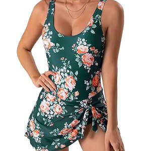 ชุดว่ายน้ำสตรี 1 ชิ้นเอวสูงแฟชั่นทรงเข้ารูปเซ็กซี่บิกินี่ชายหาดทำด้วยมือแห้งเร็วระบายอากาศได้ดี - Product Image 5