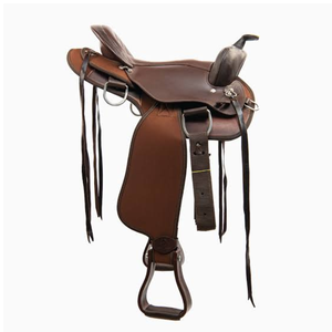 Selle Western Premium en Cuir Véritable Faite à la Main pour l'Équitation – Durable et Confortable pour le Ranch, la Randonnée et l'Équipement Équestre - Product Image 3