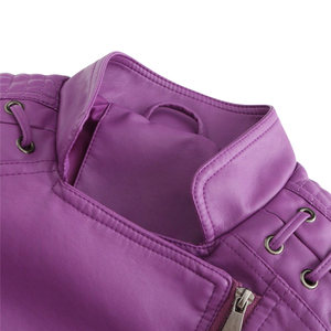 Custom Wholesale PU Leather Motorcycle <b>Jacket</b> OEM ODM Unisex Biker <b>Racer</b> Leather <b>Jacket</b> Manufacturer Low MOQ And Factory Rates - Product Image 3
