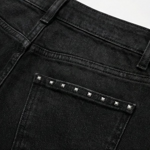 Shorts de Mezclilla Casuales Premium para Mujer, Pantalones Formales a Media Pierna, Fantástica Ropa de Verano con Técnicas de Lavado, Moda Urbana de Calidad - Product Image 5