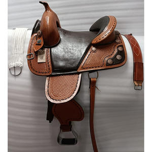 FOR SALE <b>Leather</b> western HORSE saddle in HAND CARVING TOOLING COLOR NATURAL IN DOLLAR 65 CREDIT CARD ACCEPTED SIZE 15 16 17 18 - Product Image 6