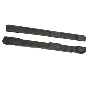 Estribos Laterales Negros para Jeep Wrangler JK Unlimited 4 Puertas, 2007-2017 - Product Image 4
