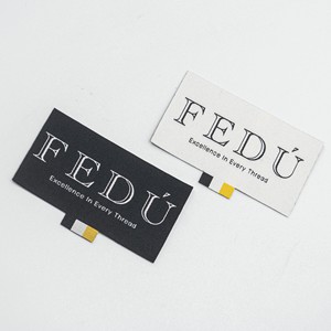 Étiquettes de col personnalisées tissées à la machine de haute qualité OEM 2026, nouvelle arrivée, pour vêtements - Product Image 6