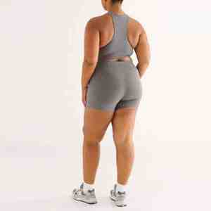 Conjuntos de Ropa Deportiva al por Mayor para Yoga y Fitness, Sujetador Deportivo, Falda para Golf y Tenis al Aire Libre, Conjuntos de 2 Piezas con Contraste de Color para Gimnasio, para Mujer - Product Image 6