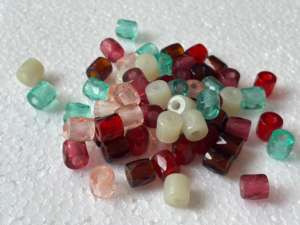 Perles de verre facettées multicolores, rondes, taille brillant, transparentes, pour la fabrication de bijoux, fournitures artisanales en vrac, boîte, vente en gros - Product Image 3