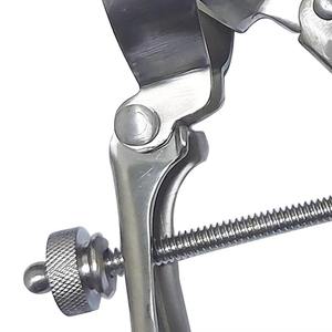 เครื่องมือตรวจภายในช่องคลอดแบบใช้มือทำจากสแตนเลสสตีล ยี่ห้อ HERMANN MEDITECH สำหรับการตรวจทางนรีเวช ใช้ซ้ำได้ คุณภาพสูง สำหรับการผ่าตัด - Product Image 4