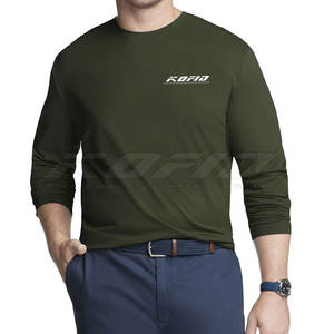 เสื้อลำลองแขนยาวสำหรับผู้ชาย, เสื้อผ้าแฟชั่นสวมใส่สบายทรงพอดีตัวทำจากผ้าฝ้ายลำลอง - Product Image 4