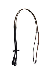 Ensemble de bridon en cuir de haute qualité avec rênes, équipement équestre durable et réglable pour l'équitation, l'entraînement et la compétition - Product Image 2