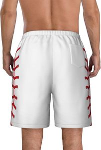 Shorts de baseball personnalisés en maille, style urbain mi-haut, légers, respirants, écologiques, anti-humidité, OEM ODM Marque Privée - Product Image 2