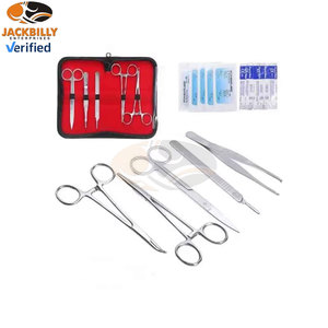 Kit complet d'entraînement à la suture pour étudiants, avec couleurs personnalisables, kit d'outils, coussin en silicone pour la formation à la suture, haute qualité, manuel, CE - Product Image 4