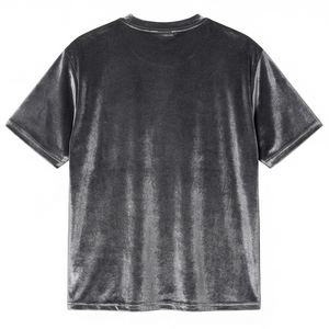 T-shirt à poche en coton épais, couleur unie, style workwear, qualité durable, détail poche avant, coupe décontractée oversize pour homme - Product Image 3