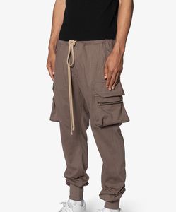 Pantalon de survêtement Hip Hop pour homme, taille XL, avec logo personnalisé, poches robustes, taille élastique, style cargo, en coton respirant, pour le sport et le travail - Product Image 5