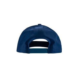 หมวกกอล์ฟระบายอากาศได้ดี ราคาโรงงาน เจาะรูด้วยเลเซอร์ แบบ Snapback 5 แผง ปักโลโก้ได้ กันน้ำ แห้งเร็ว สำหรับผู้ชาย - Product Image 5
