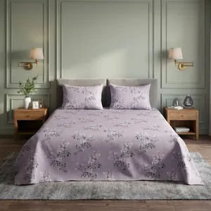 Drap de lit moderne de haute qualité en microfibre 120 GSM, écologique, durable, avec tissu ultra doux pour un sommeil confortable et élégant - Product Image 5