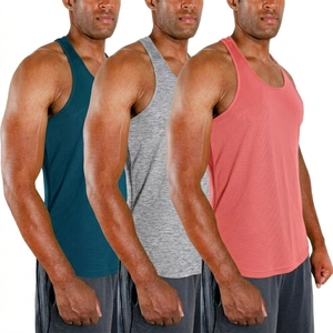 เสื้อกล้ามออกกำลังกายผู้ชาย Apex Crest Apparel สำหรับเพาะกาย เนื้อผ้ารัดรูป ระบายอากาศ แห้งเร็ว ผลิตจากโพลีเอสเตอร์แบบริบ - Product Image 6