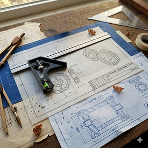 OEM ODM Taiwan Supplier Stainless Steel <b>Combination</b> <b>Square</b> Ruler With 3 Magnets Magnetic Base And Additional Clutch Pencil 2 mm - Product Image 5
