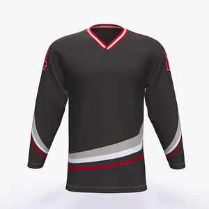Maillot de hockey personnalisé sublimé OEM, drôle et tendance, en vente - Product Image 2
