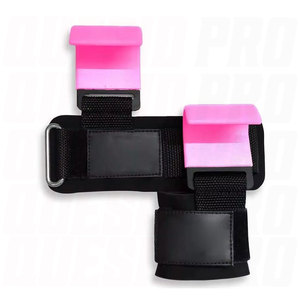 Ganchos de Neopreno Resistentes para Levantamiento de Pesas, con Correas Ajustables para las Muñecas, Protector de Palmas Antideslizante, para Entrenamiento en Gimnasio - Product Image 2