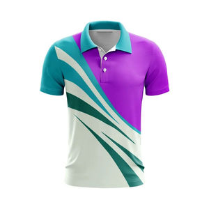 Chemise polo à manches courtes avec logo de marque brodé, design tendance, pour homme, été, haut de gamme, 100% coton, décontractée, Paul Golf T-shirt - Product Image 4