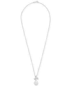 Perle d'eau douce de culture et diamant (1/10 ct. T. W.) Ensemble de pendentifs et boucles d'oreilles en argent sterling | Macy's - Product Image 5