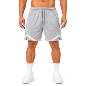 Custom Premium Mesh Running Shorts Breathable Quick Dry Athletic Gym Fitness Training Sports Shorts OEM ODM Private <b>Label</b> Factor - Product Image 1
