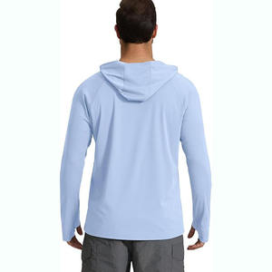 Sudadera de Pesca Ligera, Ajustada, de Secado Rápido, Impermeable, UPF 50, 100% Poliéster, con Impresión por Transferencia de Calor, Proveedor OEM de Fábrica - Product Image 2