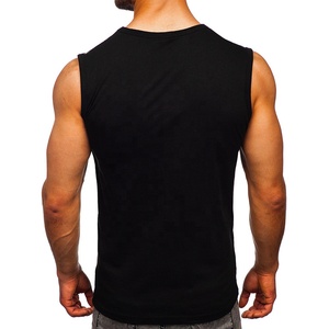Wholesale <b>Mens</b> Plain <b>Singlet</b> Custom logo Cotton Polyester Breathable tank Tops Underwear Undershirts <b>Mens</b> Vests - Product Image 6