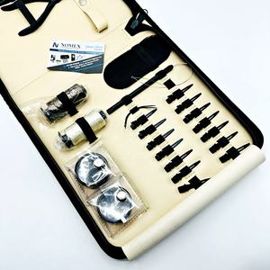 <b>Hair</b> Extension Tools Kit With Professional Beading Plier For <b>Hair</b> Extension <b>Hair</b> <b>Sectioning</b> <b>Clips</b> Rat Tail Comb Small Scissor - Product Image 5