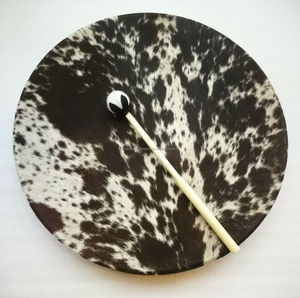 Promoción hecha a mano Tambor de chamán de madera para decoración de jardín Suministros de tambor de madera únicos - Product Image 2