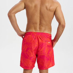 กางเกงขาสั้นโพลีเอสเตอร์สำหรับผู้ชายใส่ลำลองในฤดูร้อน แห้งเร็ว ระบายอากาศได้ดี เหมาะสำหรับว่ายน้ำ วิ่ง และเล่นกีฬา รับผลิตแบบ OEM สำหรับเทศกาลปีใหม่ - Product Image 5