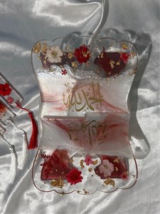 Nouveau design, support classique en résine pour Coran/Bible, support de livre Rahel, pliable, réglable, multifonctionnel, antidérapant, cadeau bohème pour le Ramadan - Product Image 3