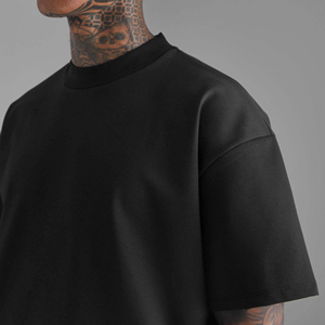 T-shirt Homme 100% Coton Écologique Décontracté à Imprimer Qualité Supérieure Meilleur T-shirt Long Surdimensionné Personnalisé à Motif Grammage Lourd - Product Image 4