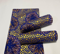 Tissu en coton imprimé wax africain de haute qualité pour vêtements et textiles de marque NGO
