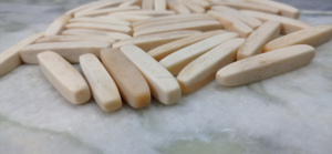 Chất lượng cao handmade trâu xương 4 mặt Agate xúc xắc sừng trâu chơi game xúc xắc với tùy chỉnh thiết kế và kích thước - Product Image 2