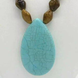 Women's Eco-Friendly Handmade <b>Resin</b> <b>Crafts</b> Necklace From India Rhodium & Platinum Plated for Engagement by Perfect Enterprises - Product Image 2