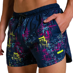 Pantalones Cortos Deportivos Sublimados de Alta Calidad para Hombre, Pantalones Cortos Sublimados de Moda Urbana para Verano, Pantalones Cortos Deportivos Estampados para Hombre - Product Image 2