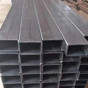 Tubo de Sección Cuadrada Q195 Q235, Laminado en Caliente, Acero al Carbono Suave Negro, Tubo de Acero para Estructuras, Tubería de Petróleo, Certificado ASTM A36 API, Soldadura y Doblado - Product Image 4