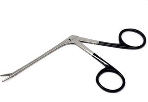 Pinzas Quirúrgicas Manuales de Acero de la Mejor Calidad, Tipo Alligator ENT, con Mandíbula Serrada y Recubrimiento Azul, Instrumento Quirúrgico con Certificación CE ISO de Grip Surgical - Product Image 5