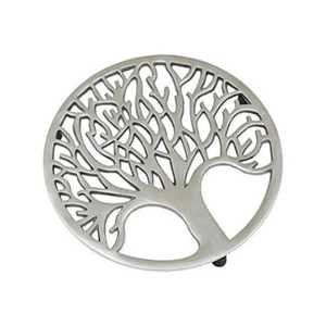 Support de casserole circulaire en acier inoxydable, minimaliste, résistant à la chaleur, antidérapant, lavable, pour cuisson vapeur - Product Image 4