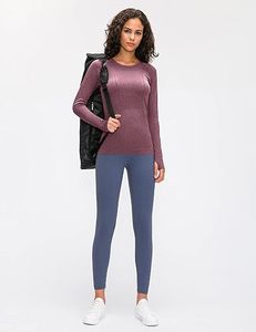 <b>Womens</b> <b>Long</b> Sleeve Yoga <b>Top</b> Eco-Friendly Skinny Fit Custom Manufacturer OEM ODM Factory Wholesale Sportswear Breathable - Product Image 1
