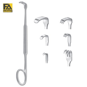 Meyerding retractor นิ้ว retractor (ยาวทื่อใบมีดทื่อ1/4 "X11/16") 6X17มม. เครื่องมือผ่าตัดแหวนจับเนื้อเยื่อ - Product Image 1