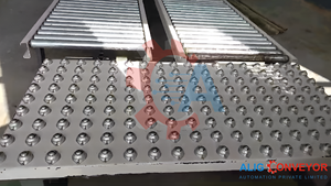 Convoyeur à rouleaux à gravité manuel pour la manutention/déplacement/transfer de matériaux d'un fabricant indien de convoyeurs - Product Image 4