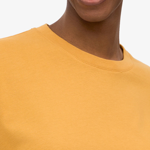 Camiseta de cuello redondo extragrande para mujer, tela de algodón suave, manga corta, holgada, informal, para el día a día. - Product Image 6
