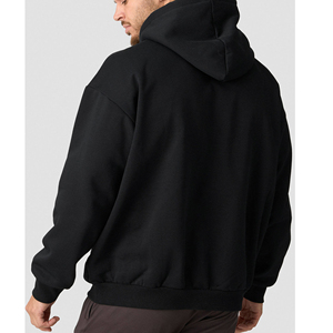 Sudadera con capucha de streetwear bordada, jersey de felpa francesa de algodón para hombre, ajuste holgado de invierno, alta calidad, estampado oversize, venta al por mayor - Product Image 3